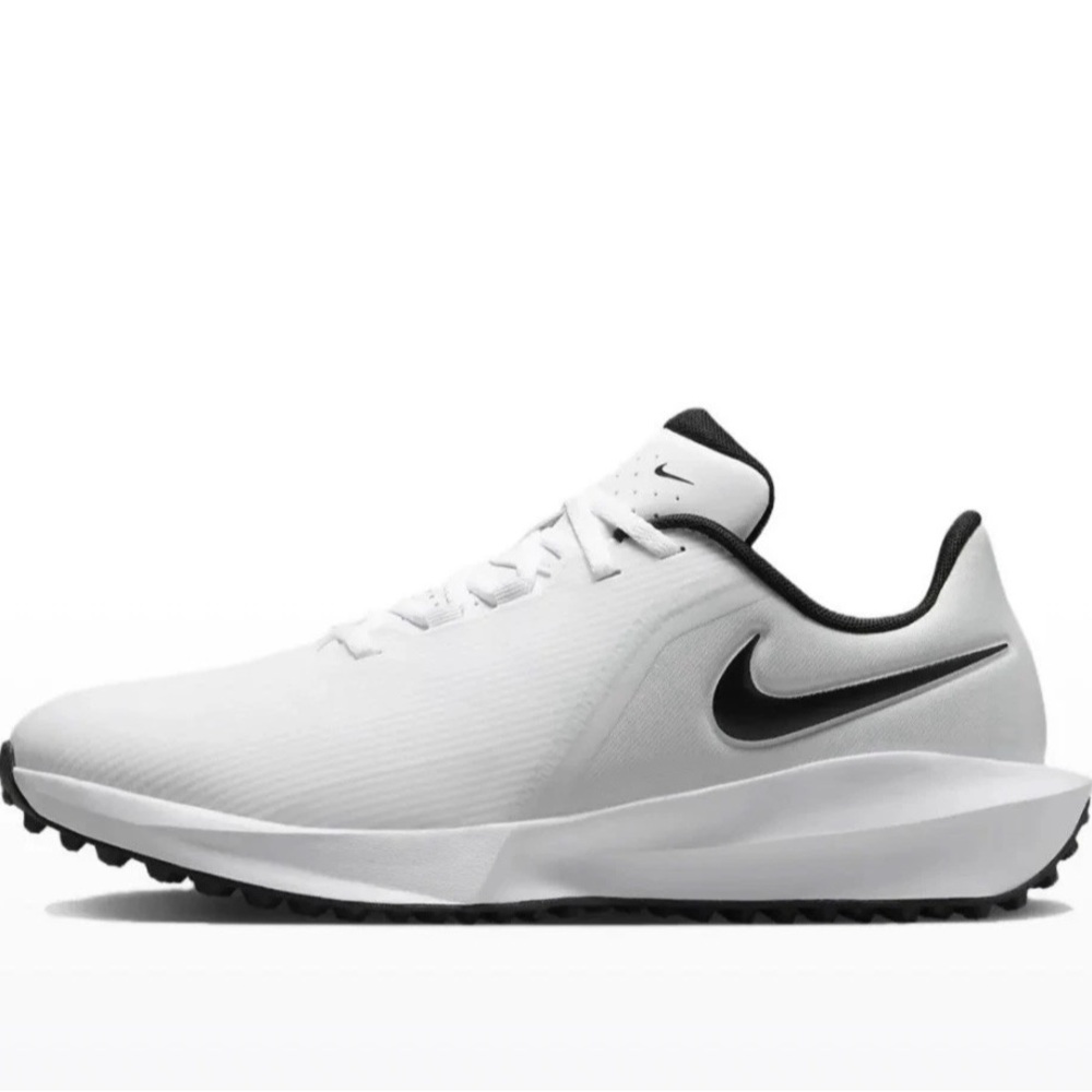 Nike Infinity G Next Nature Golf Shoes Wide White Black Men’s FN0565-100 No Lid